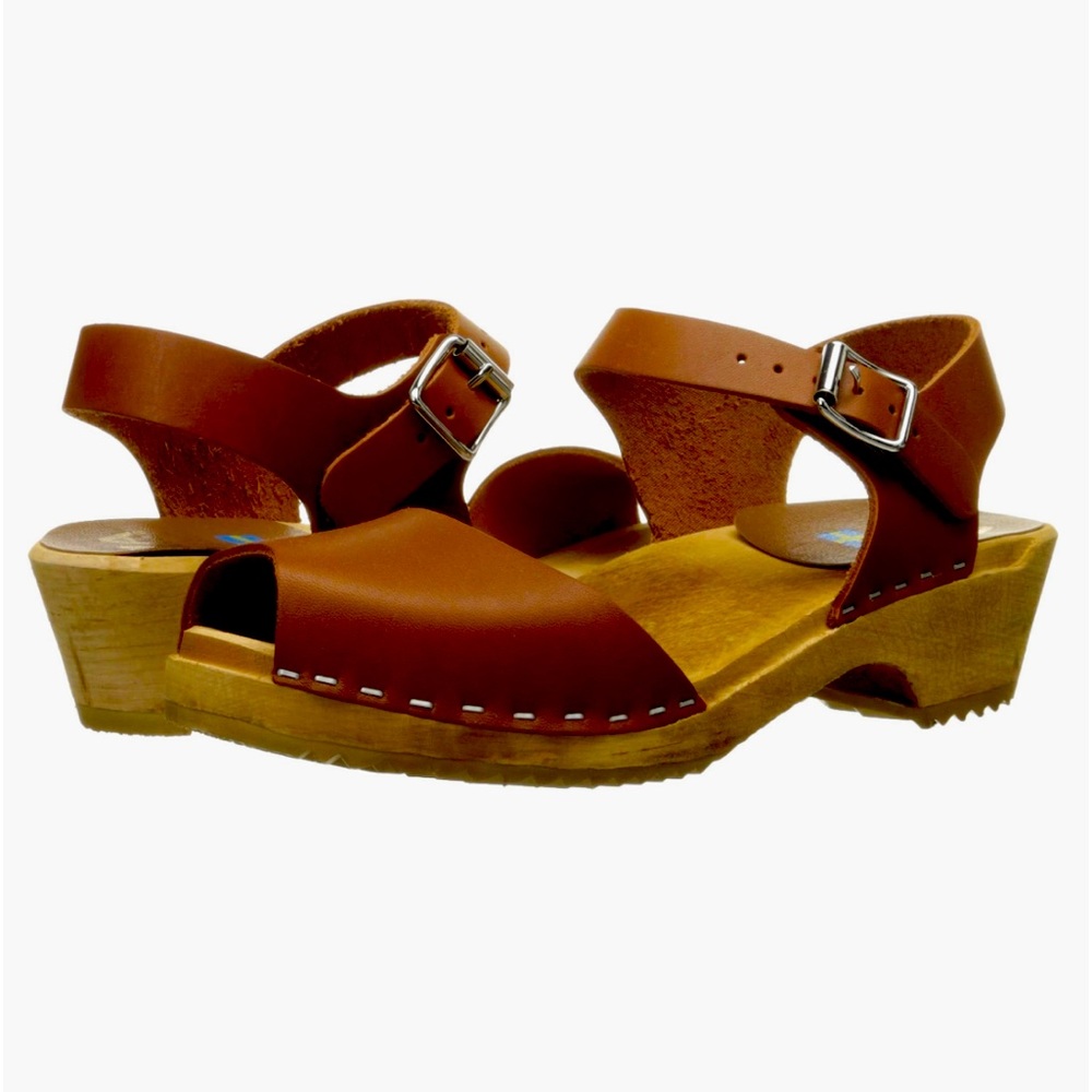 Brown Anja Mule